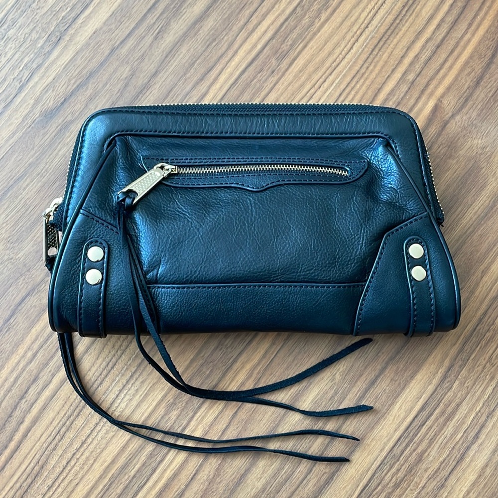 Rebecca Minkoff Black Mason Clutch